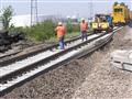 Track Renewal Train (TRT) in Operation